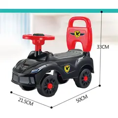 GENERICO - Correpasillos Auto Andador Infantil Con Sonido Color Negro