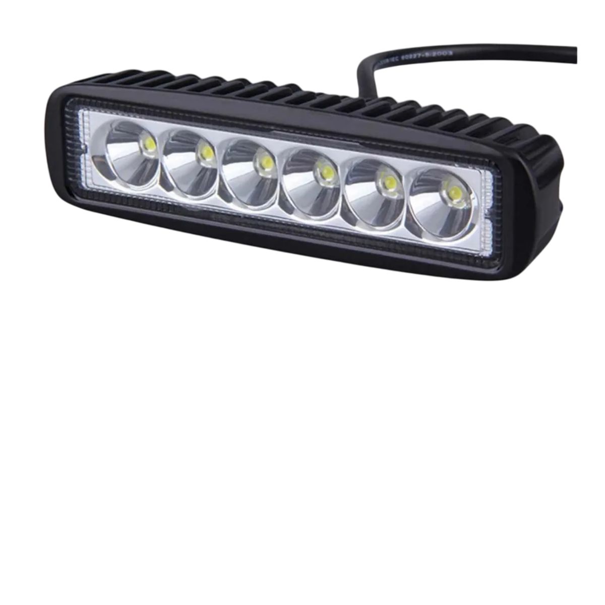 GENERICO - Barra Luces Foco Neblinero Led 18w Auto Moto Caminoneta