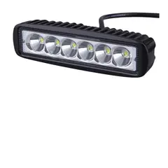 GENERICO - Barra Luces Foco Neblinero Led 18w Auto Moto Caminoneta