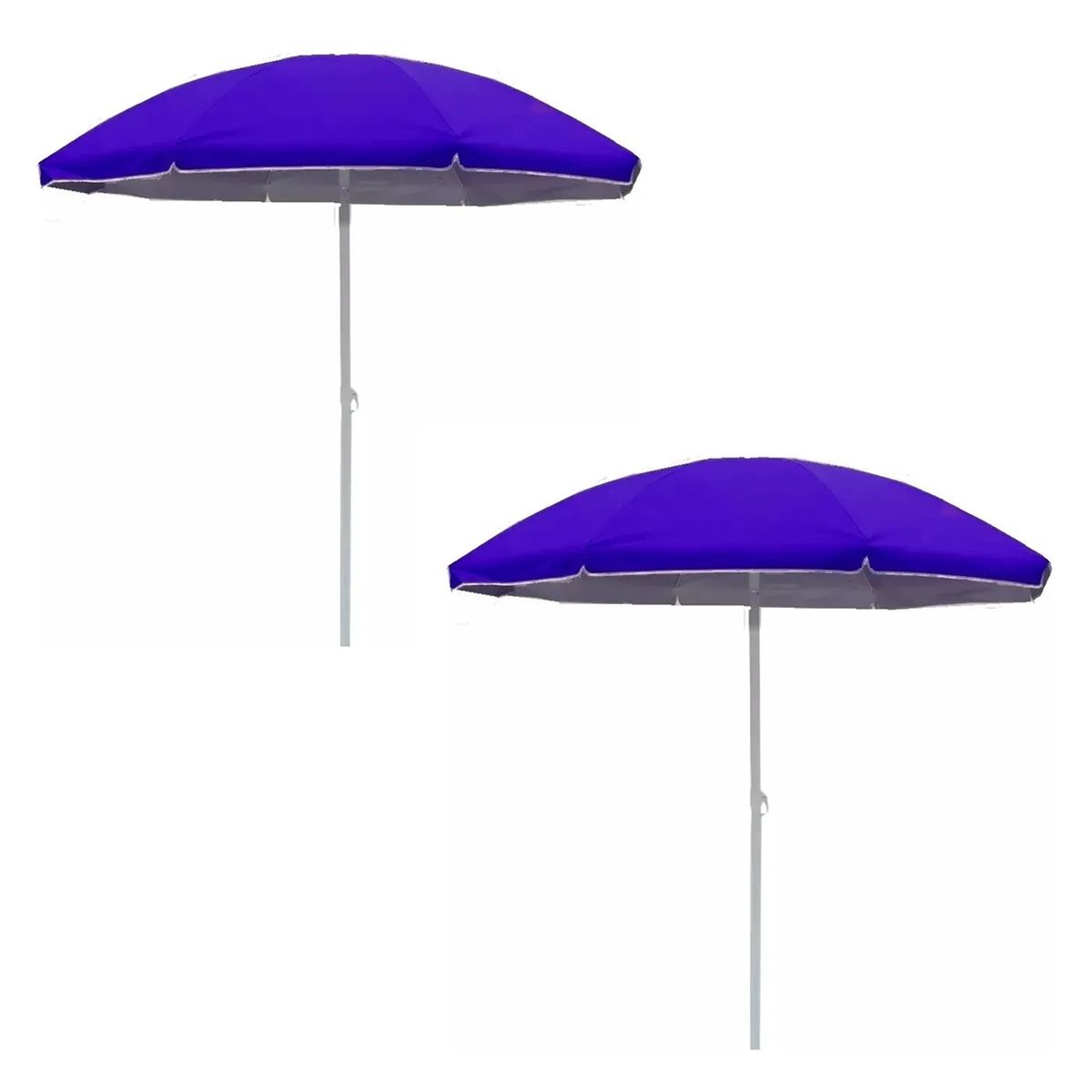 GENERICO - x2 Paragua De Sol Playa Verano 150cm Protección Uv Quitasol