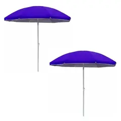 GENERICO - X2 Paragua De Sol Playa Verano 150cm Protección Uv Quitasol