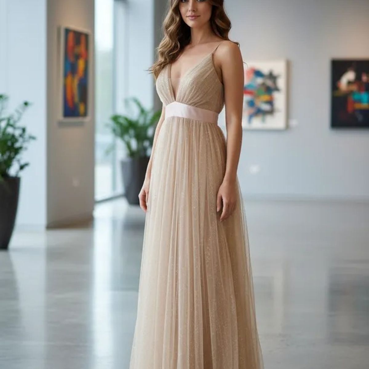 LUNA - Vestido De Fiesta Adhara