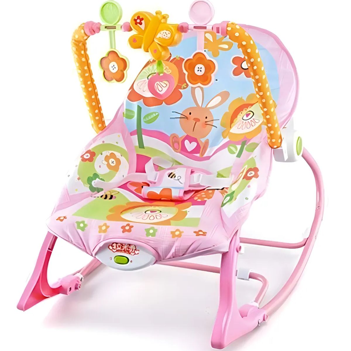 GENERICO - Silla mecedora para bebé iBaby Infant to toddler rocker rosa