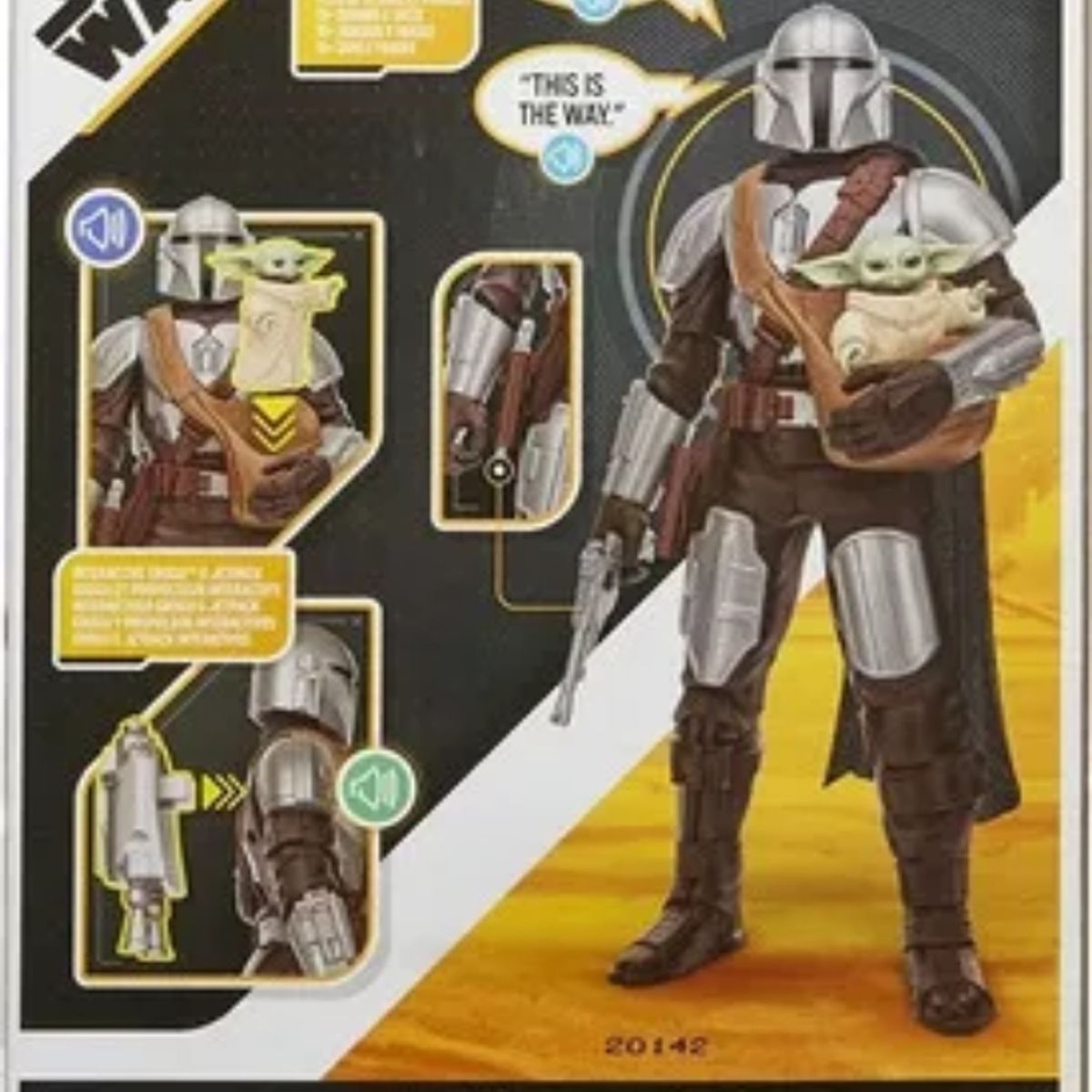 HASBRO - Figura The Mandalorian y Grogu