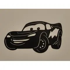 GENERICO - Figura decorativa Rayo McQueen - arte de pared
