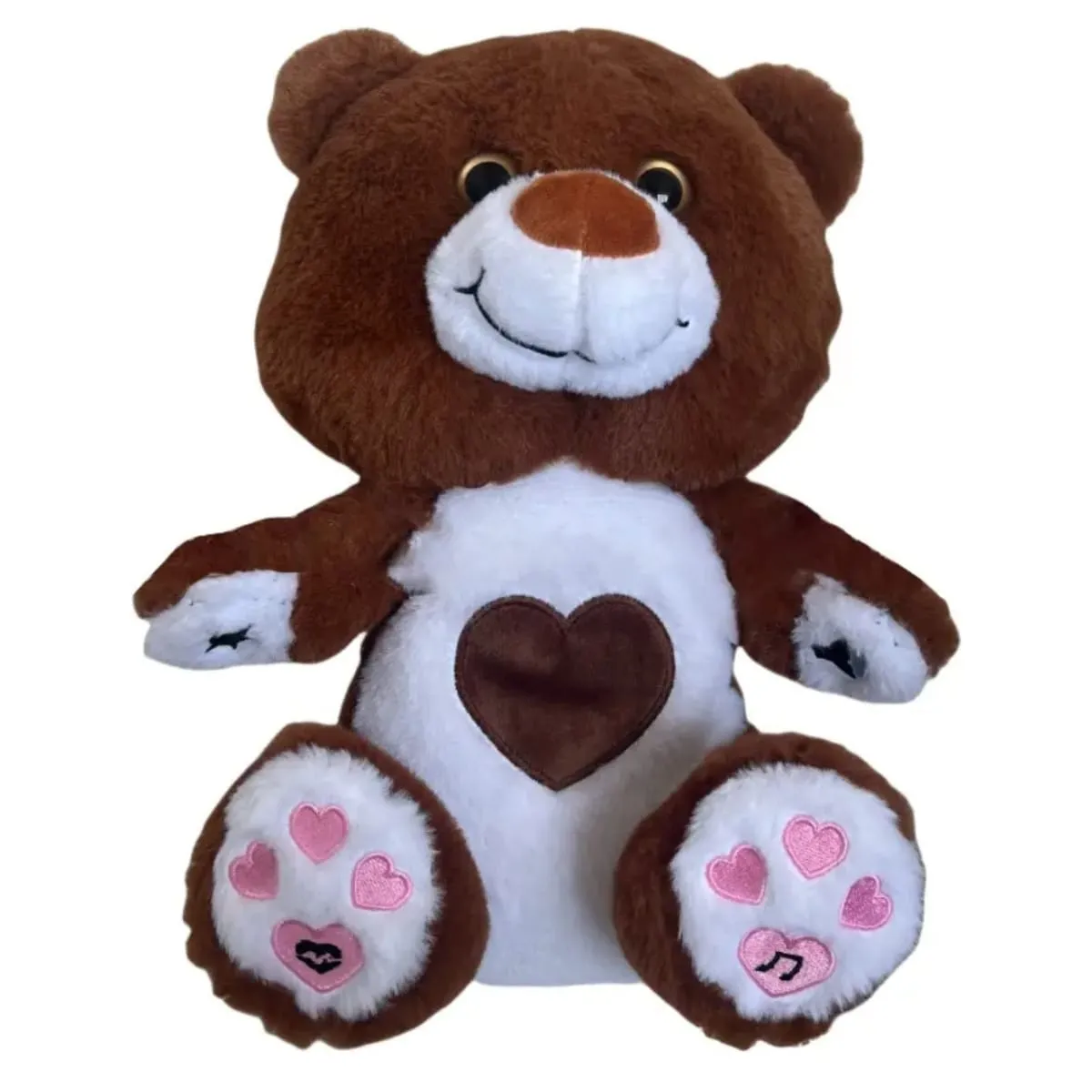 GENERICO - oso bebe peluche que respira musical con luces RGB
