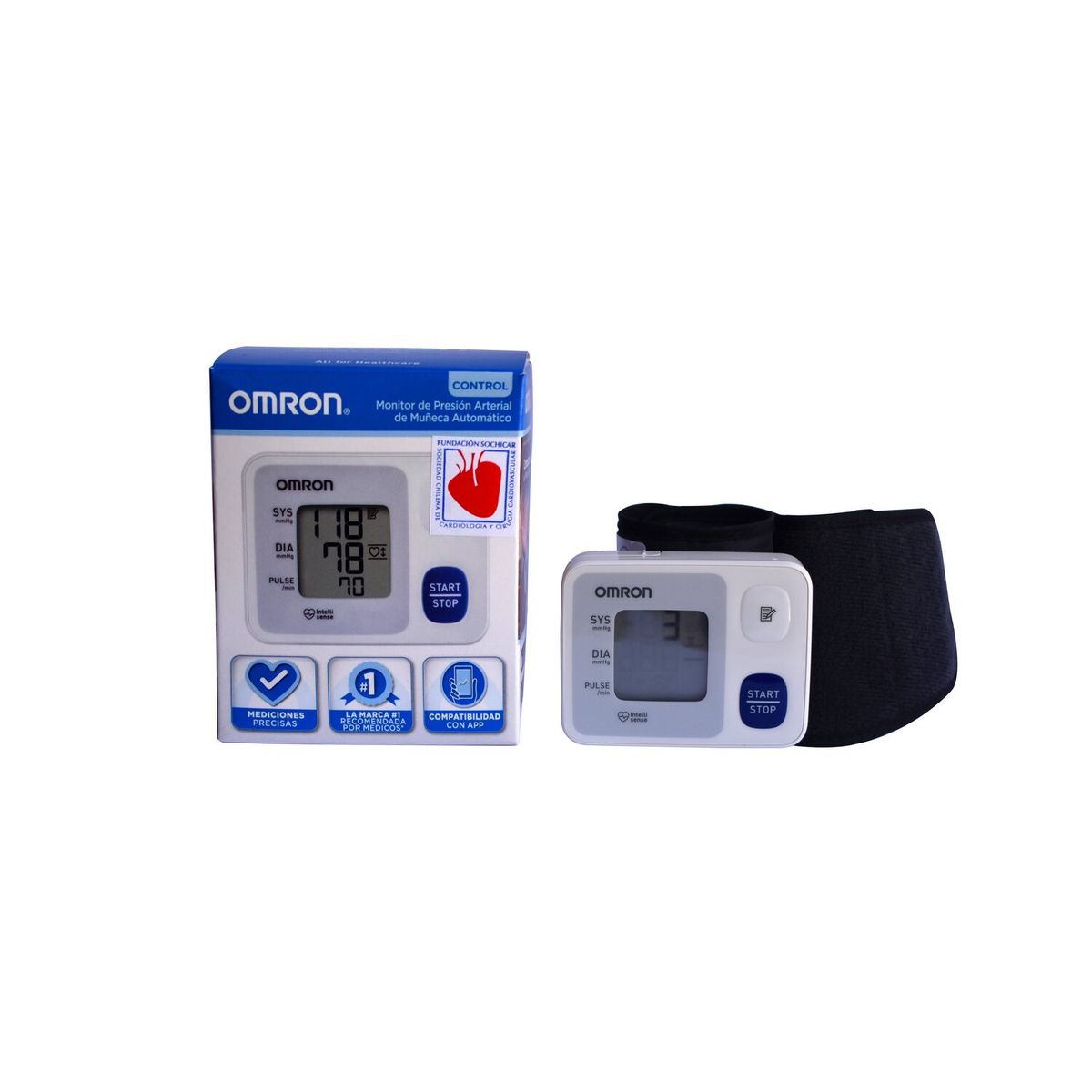 OMRON - Monitor De Presión Arterial De Muñeca Automático
