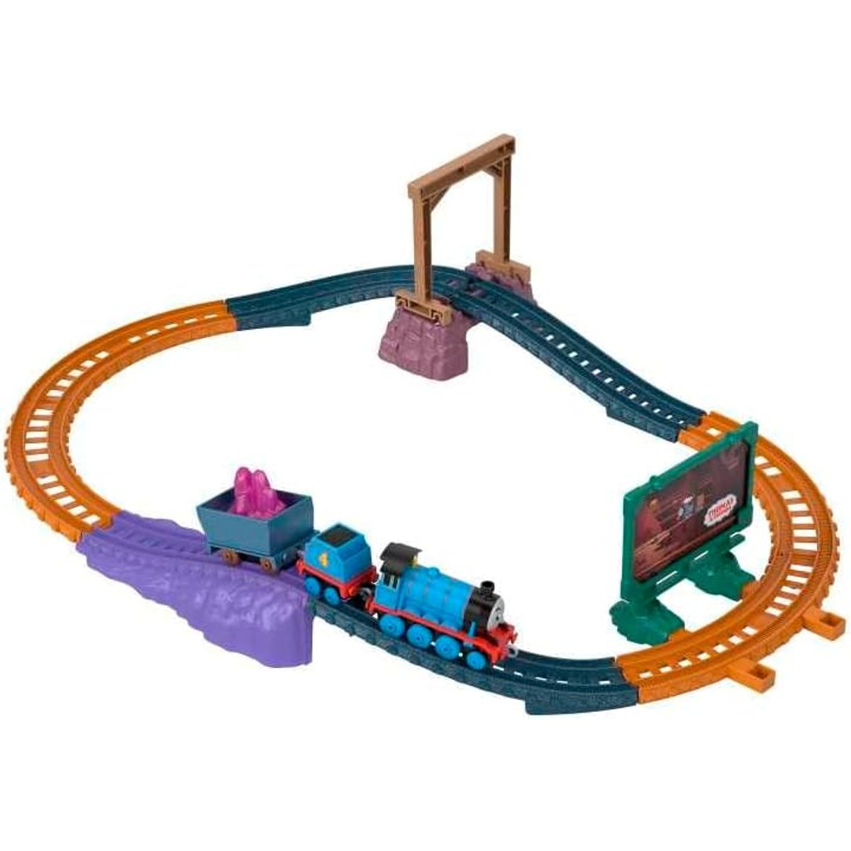 FISHER PRICE - Juguete Pista extension tren Gordon en la antigua mina