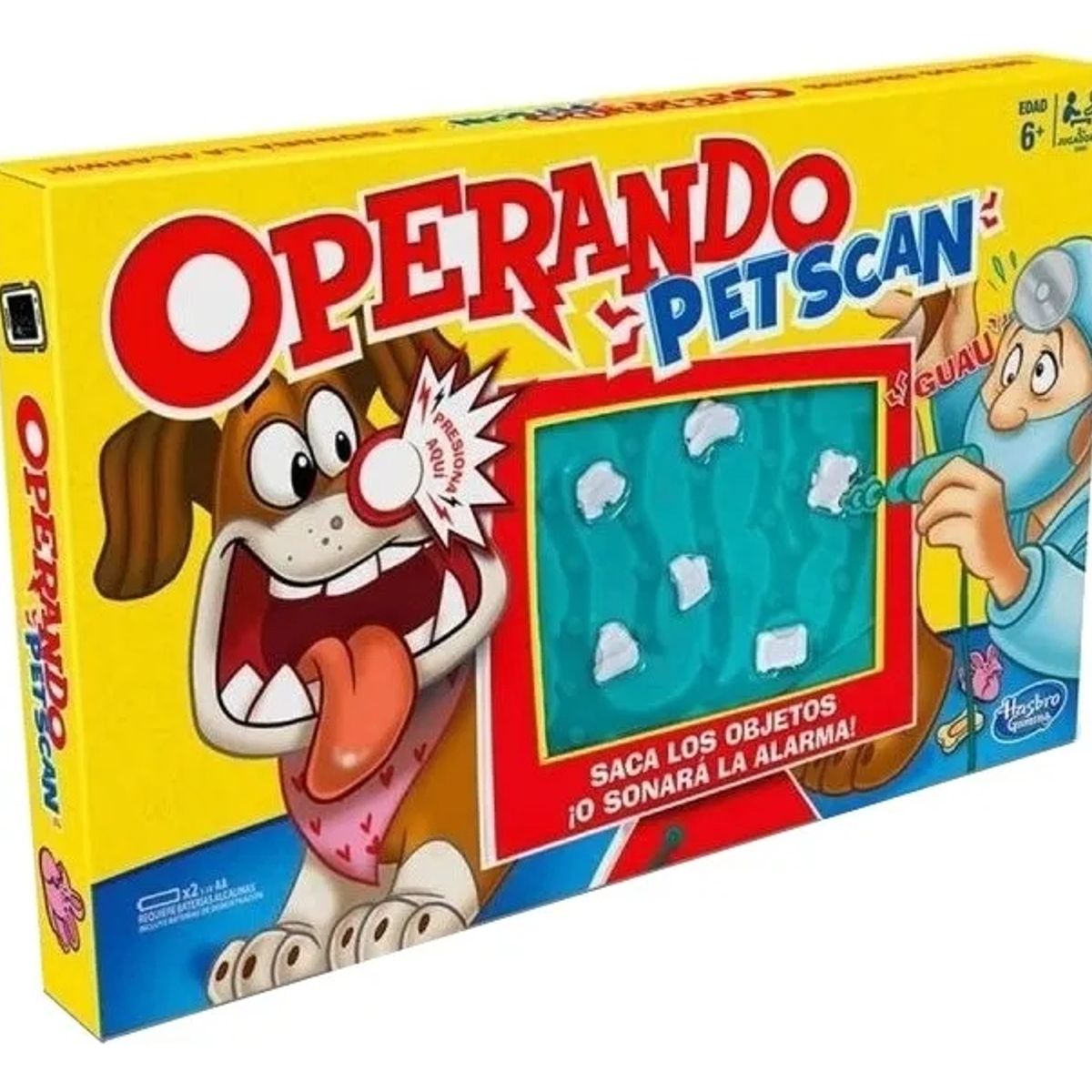 HASBRO - Operando Pet Scan Hasbro Juego de Mesa