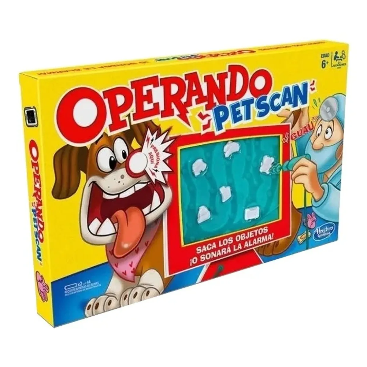 HASBRO - Operando Pet Scan Hasbro Juego de Mesa