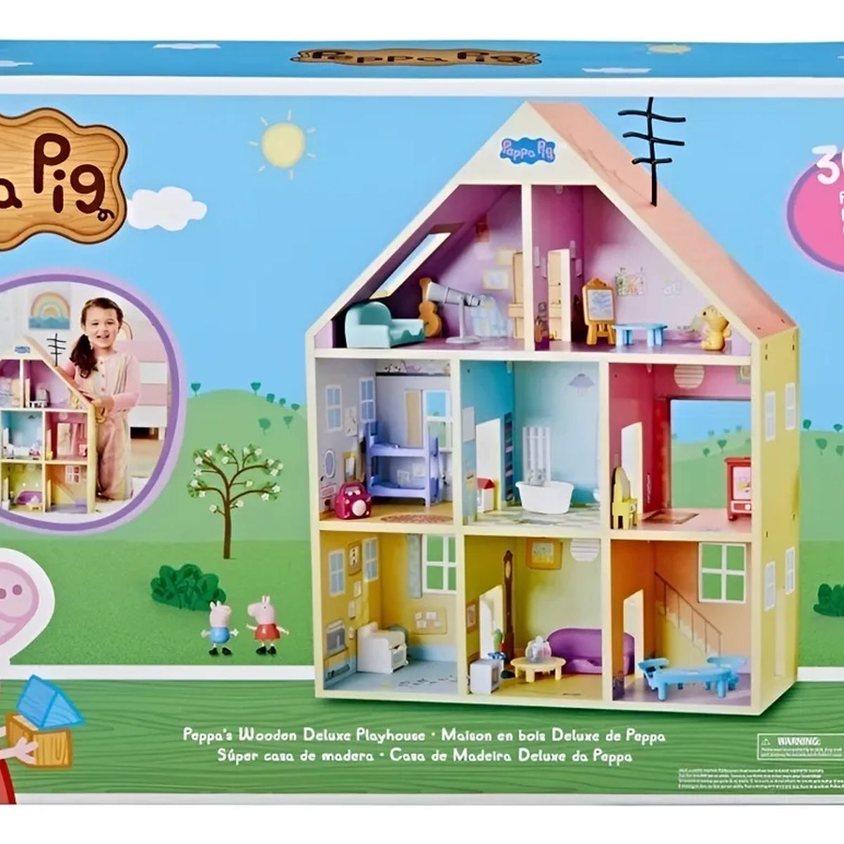 HASBRO - Super Casa de Madera Peppa Pig