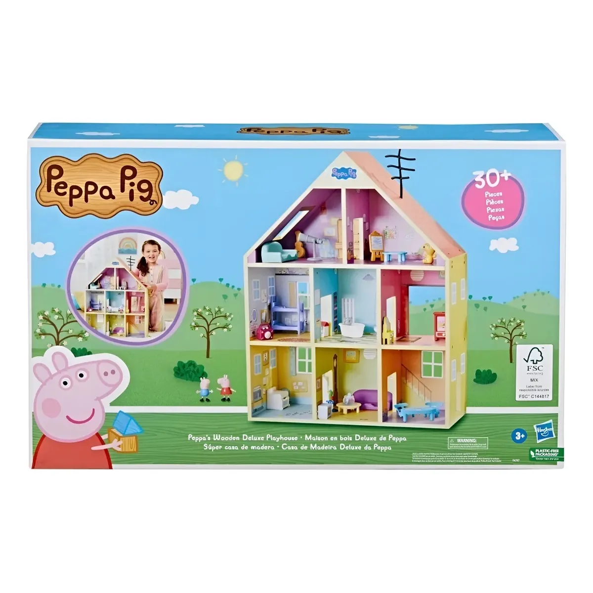 HASBRO - Super Casa de Madera Peppa Pig