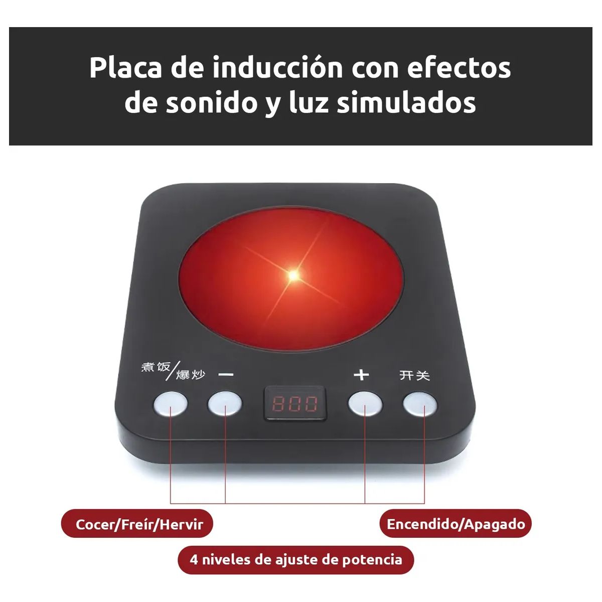 GENERICO - Set De Cocina De Juguete 36pcs Niños Juego De Mini Chef Rojo