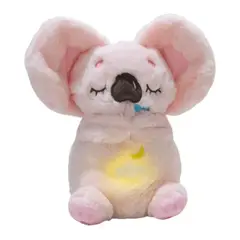 GENERICO - Peluche koala que respira mueve orejas con luces y sonido