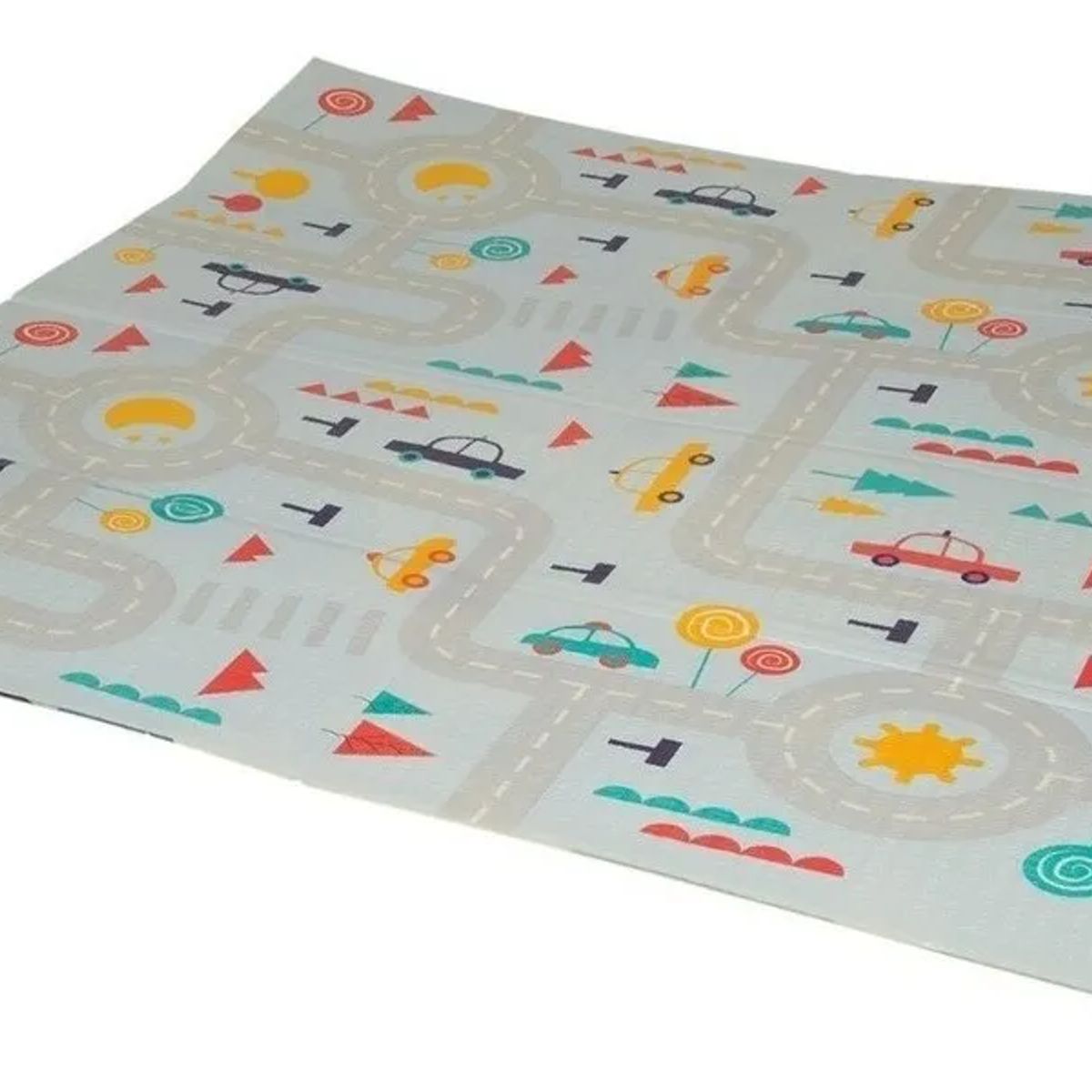 GENERICO - Alfombra Antigolpes Bebe Plegable Reversible 200x180 Cm