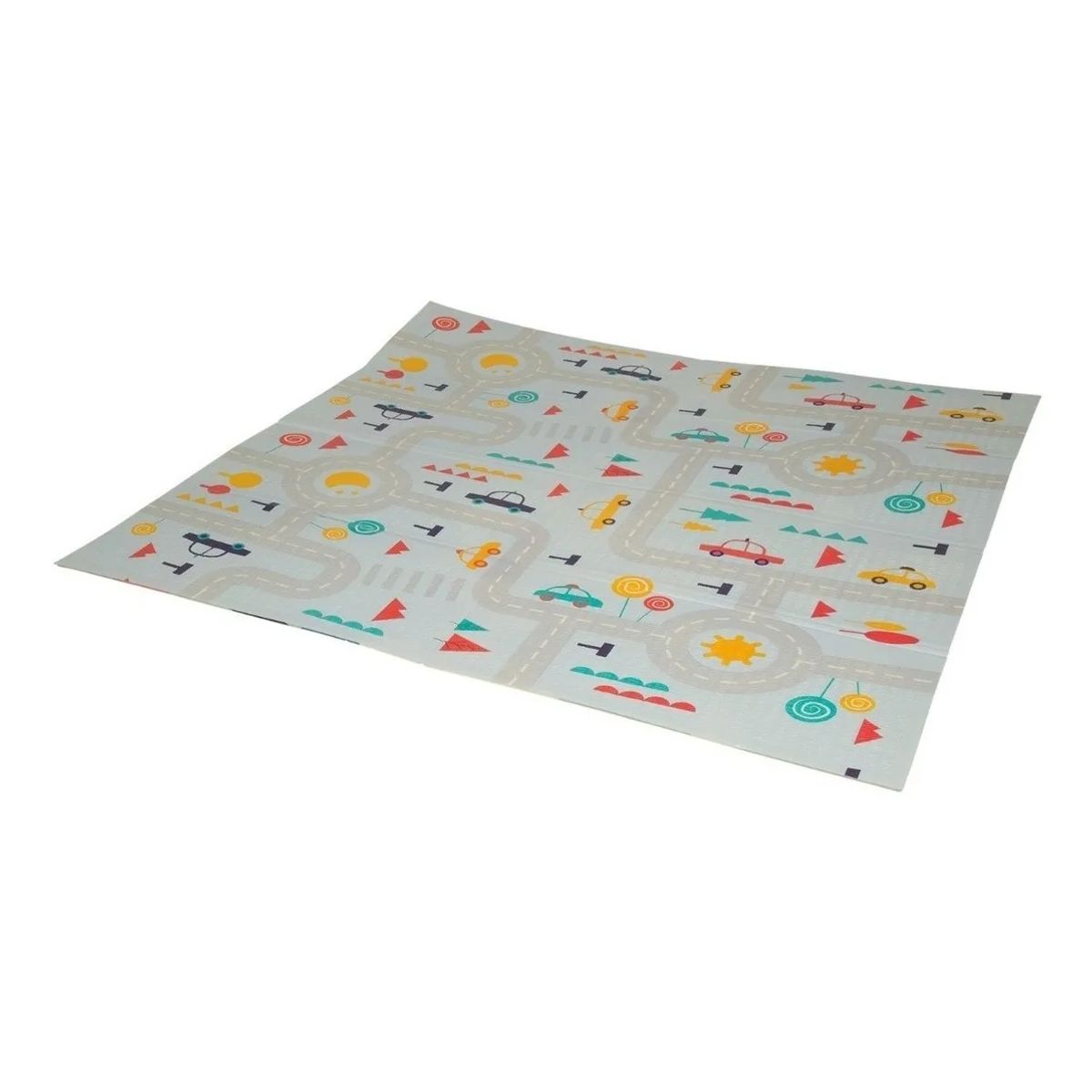 GENERICO - Alfombra Antigolpes Bebe Plegable Reversible 200x180 Cm