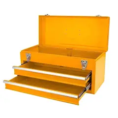 INGCO - Caja Herramientas Metalica 28l 3 Compartimientos
