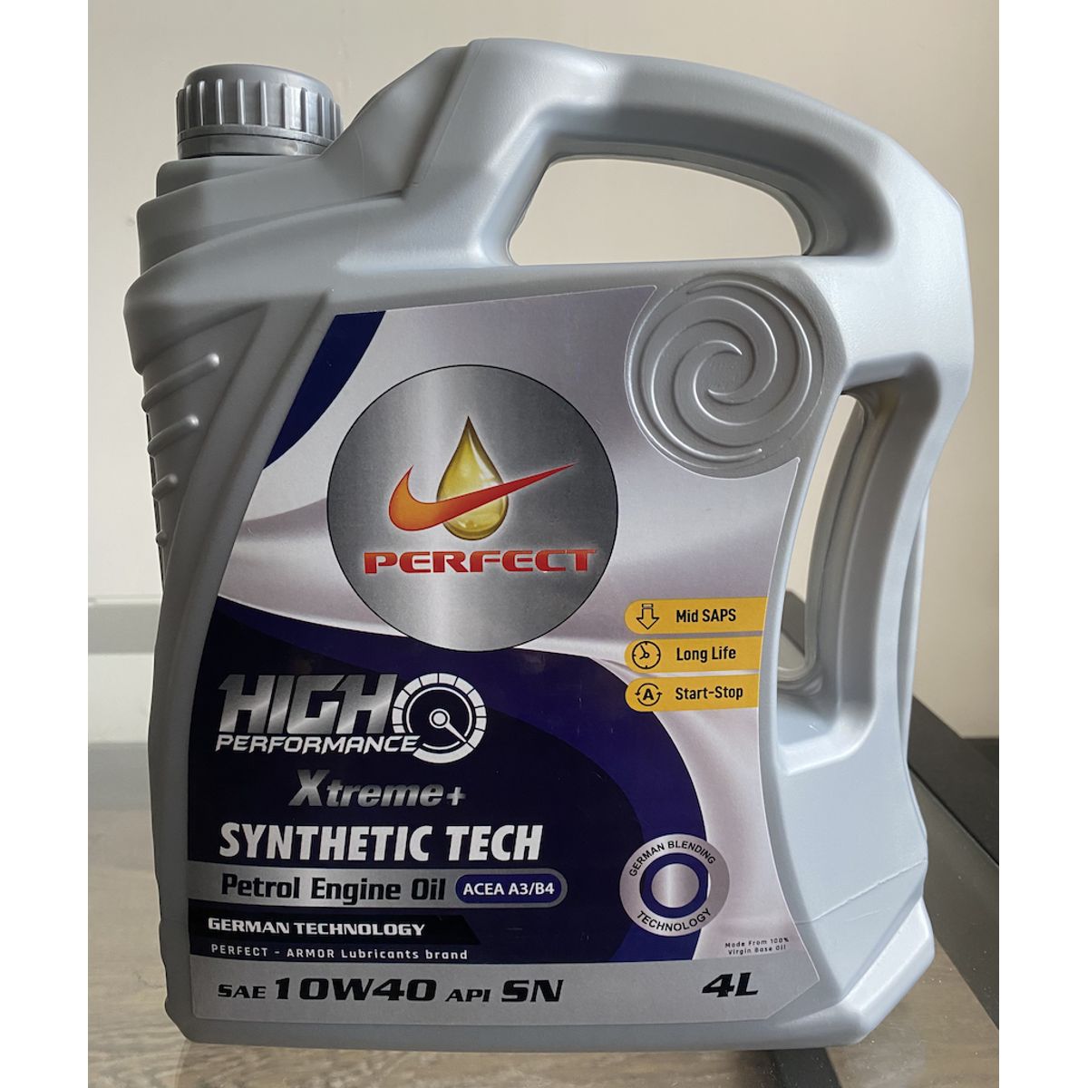 GENERICO - Aceite Motor 10W40 4 Lts Synthetic Perfect Emiratos Arabe