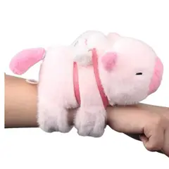 GENERICO - Capibara peluche brazalete con cola giratoria 17cm