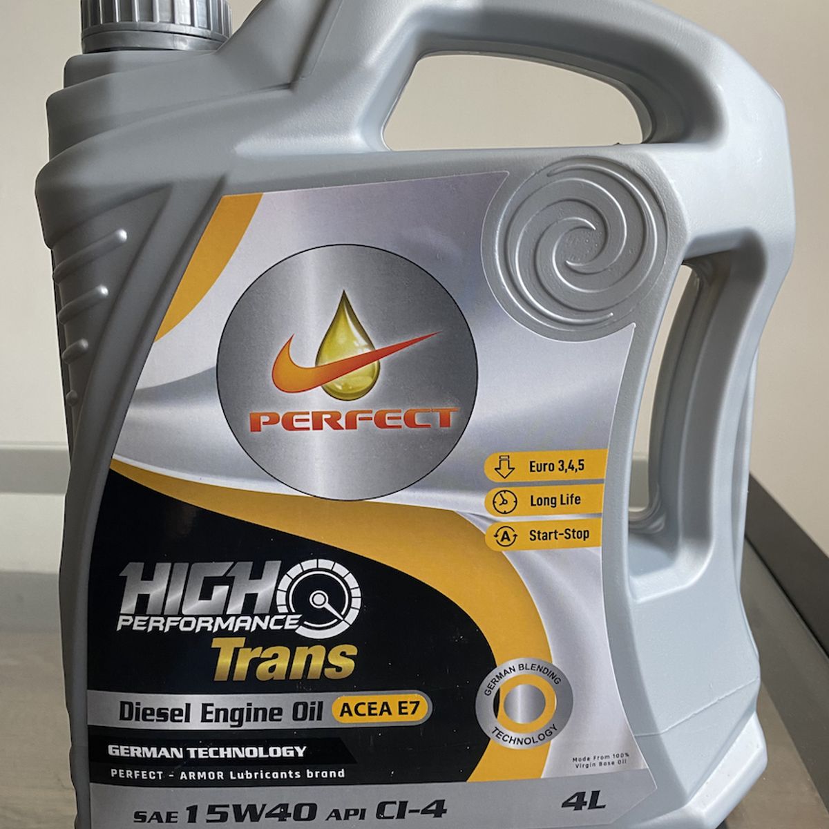 GENERICO - Aceite Motor 15W40 4 Lts Perfect Emiratos Arabe