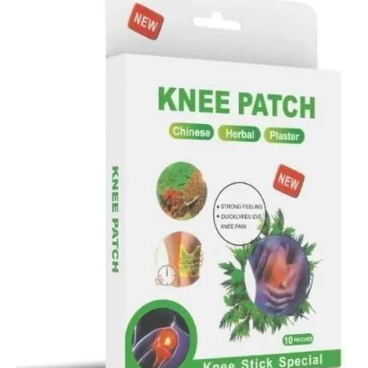 GENERICO - Parches Alivia Dolores De Rodillas Knee Patch 10 Parches