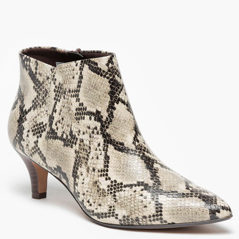 CLARKS - Clarks Botín Mujer Animal Print