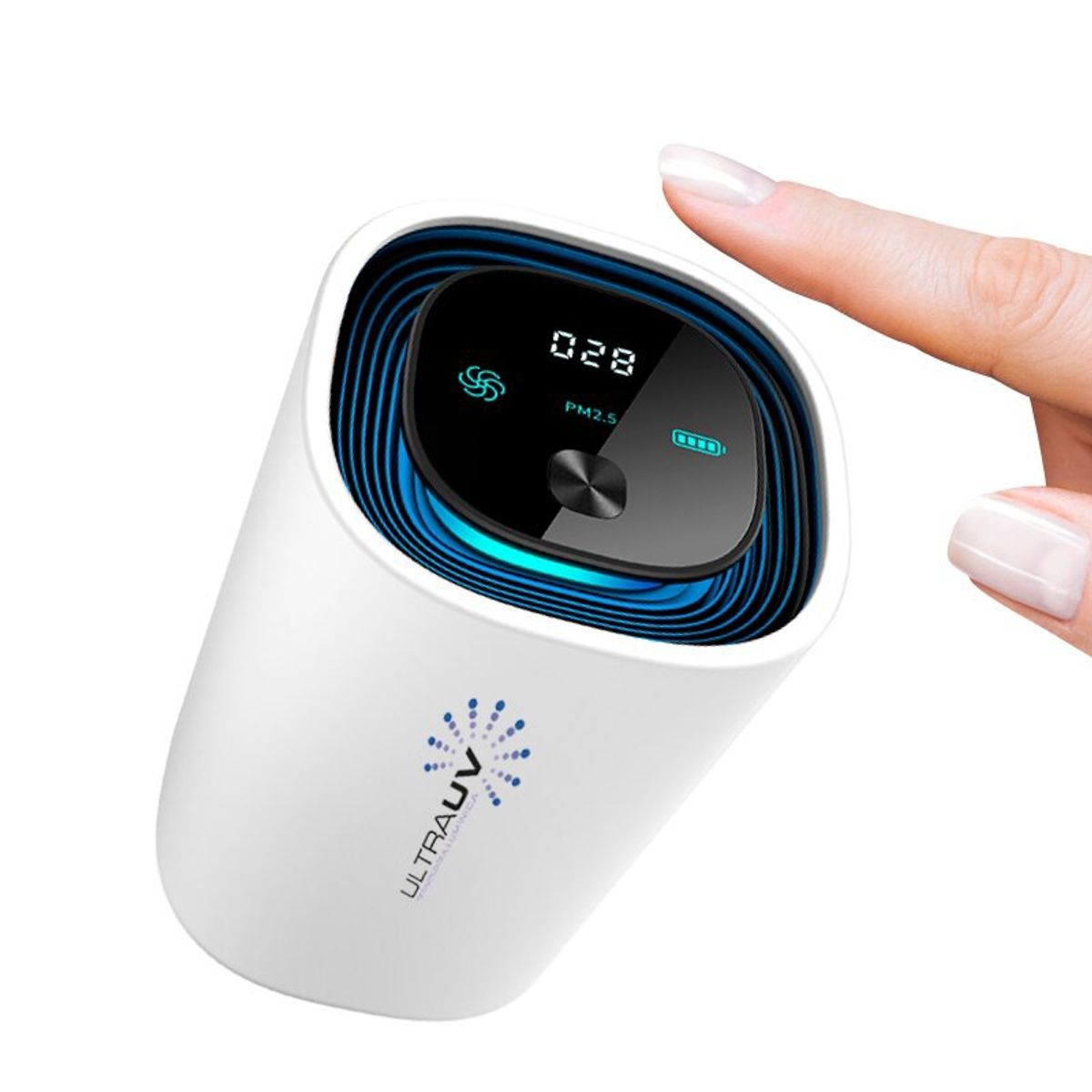 ULTRA UV - Purificador aire portátil LUZ UVCIones negativos