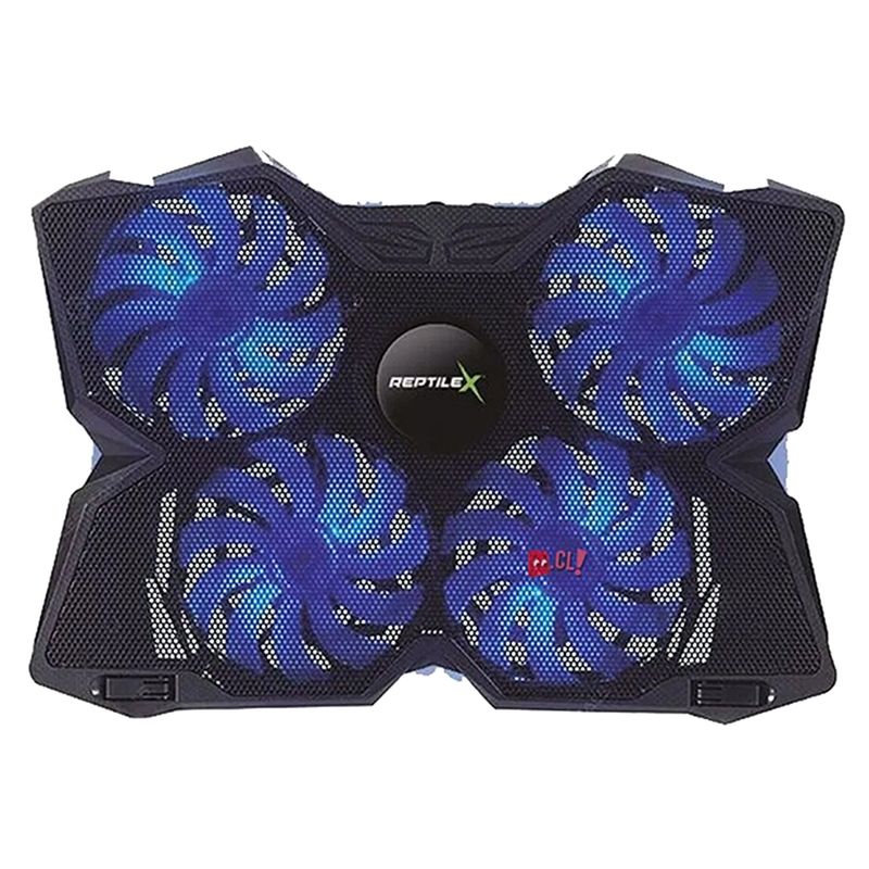 REPTILEX - Base 4 Ventiladores Notebook Gamer Pro Puntostore