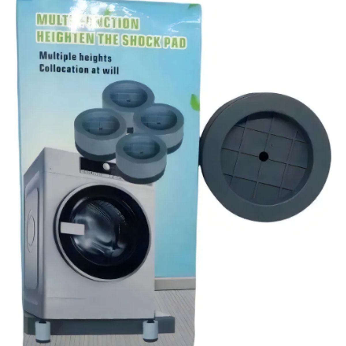 GENERICO - Niveladores Para Lavadora Soporte Antivibración Almohadilla