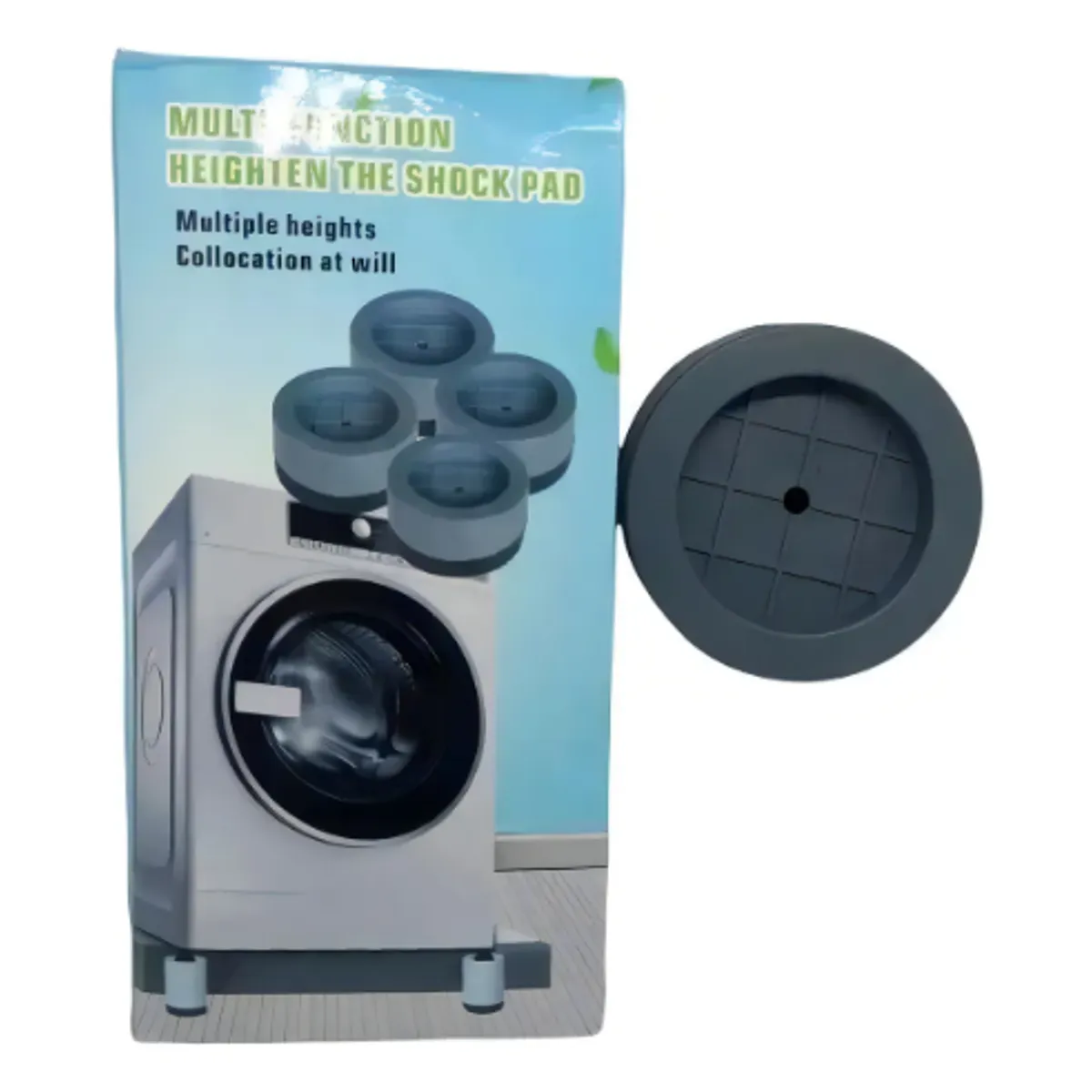 GENERICO - Niveladores Para Lavadora Soporte Antivibración Almohadilla