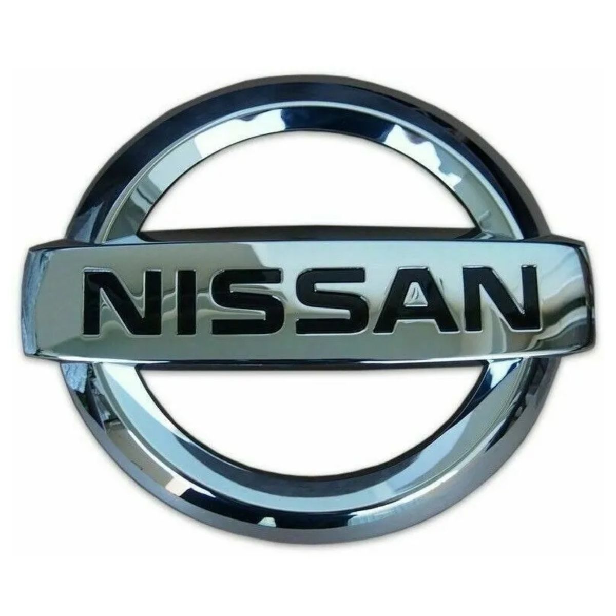 GENERICO - Emblema Insignia para Nissan 118x100mm Con Adhesivo