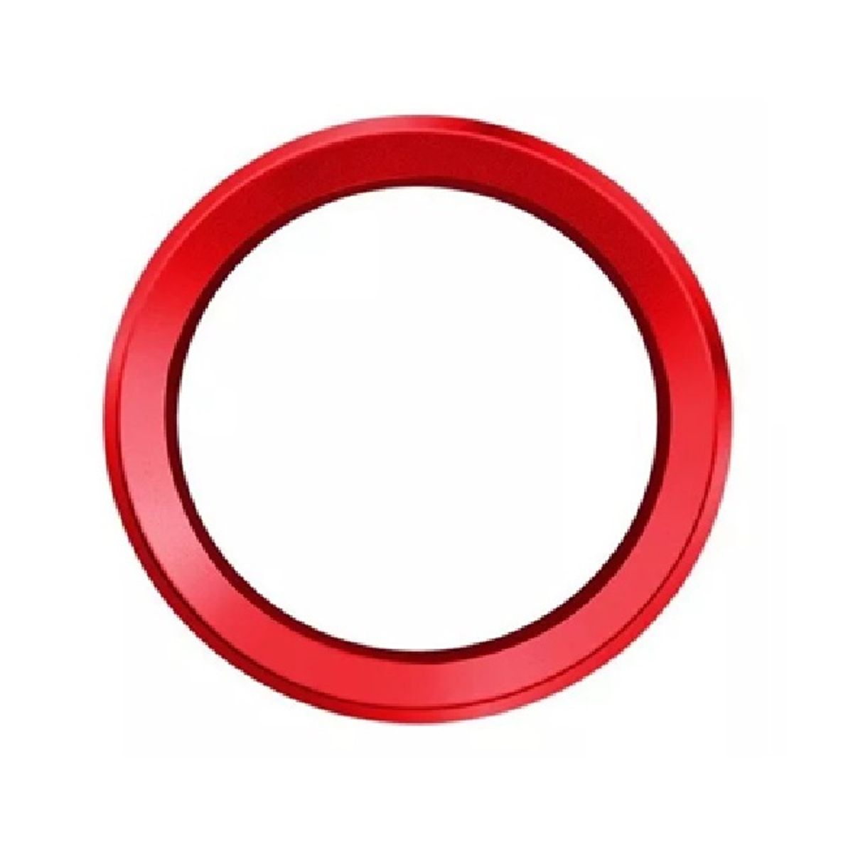 GENERICO - Embellecedor Anillo De Insignia para Bmw Volante Rojo