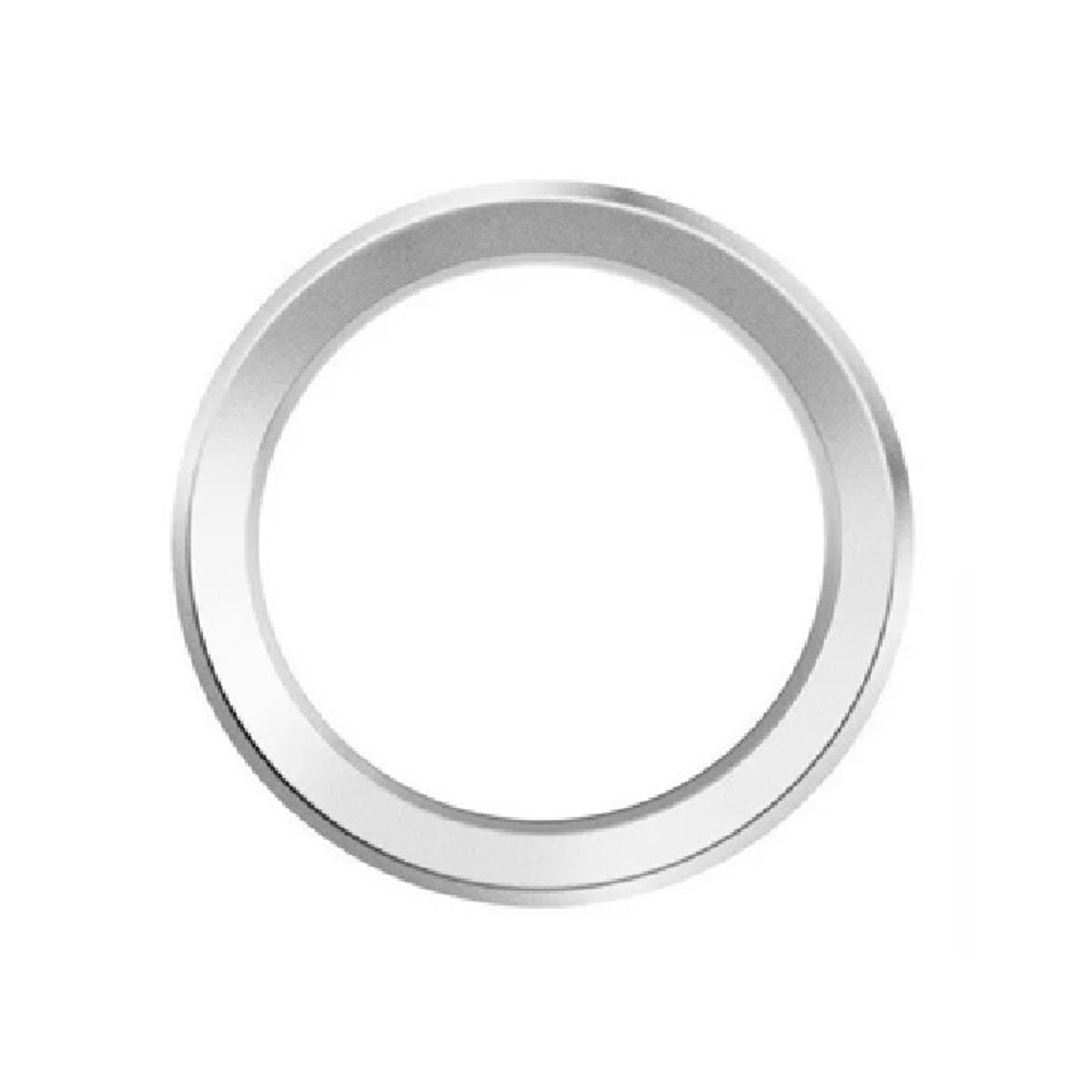 GENERICO - Embellecedor Anillo De Insignia para Bmw Volante Plateado