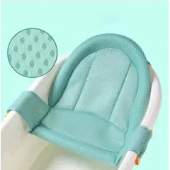 GENERICO - Hamaca Malla De Tina Ducha Bañera Para Bebé Red De Baño AZUL