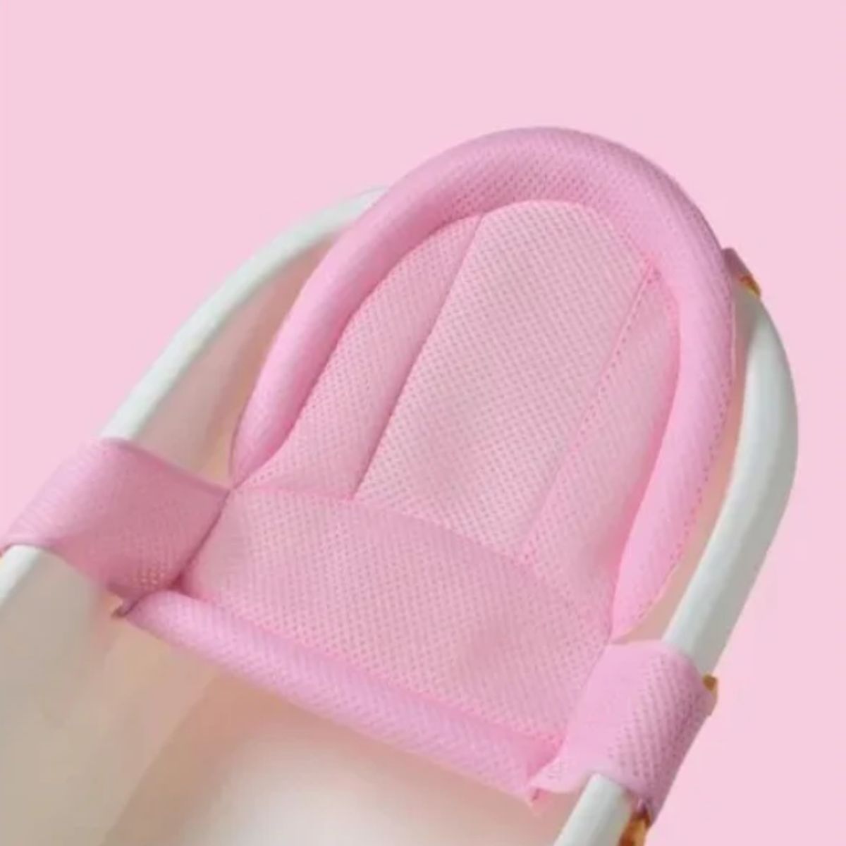 GENERICO - Hamaca Malla De Tina Ducha Bañera Para Bebé Red De Baño ROSA