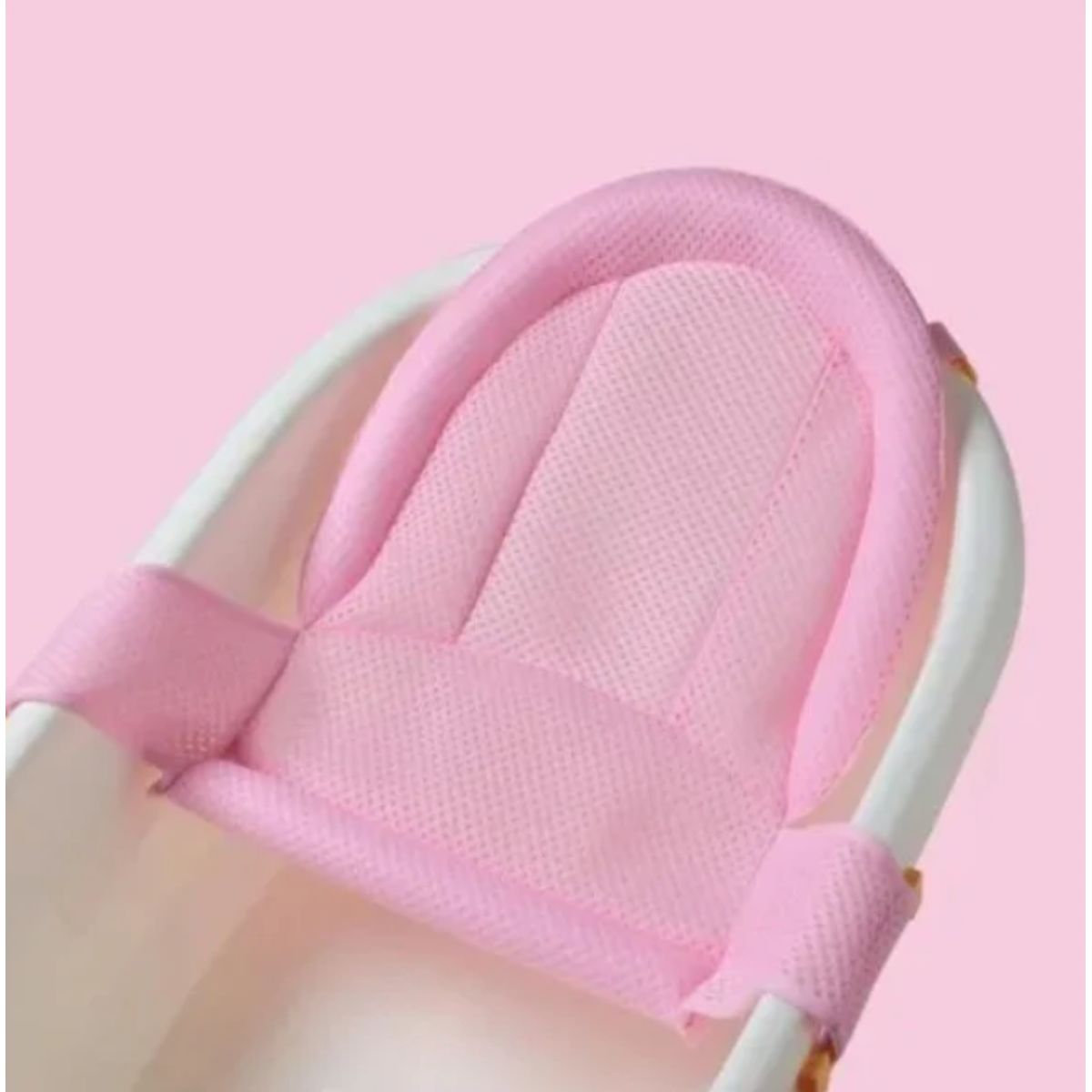 GENERICO - Hamaca Malla De Tina Ducha Bañera Para Bebé Red De Baño ROSA
