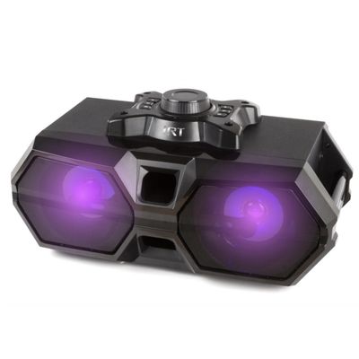 Imagen 2 del producto Parlante de Mesa Recargable BT LED FM S40BTM Negro