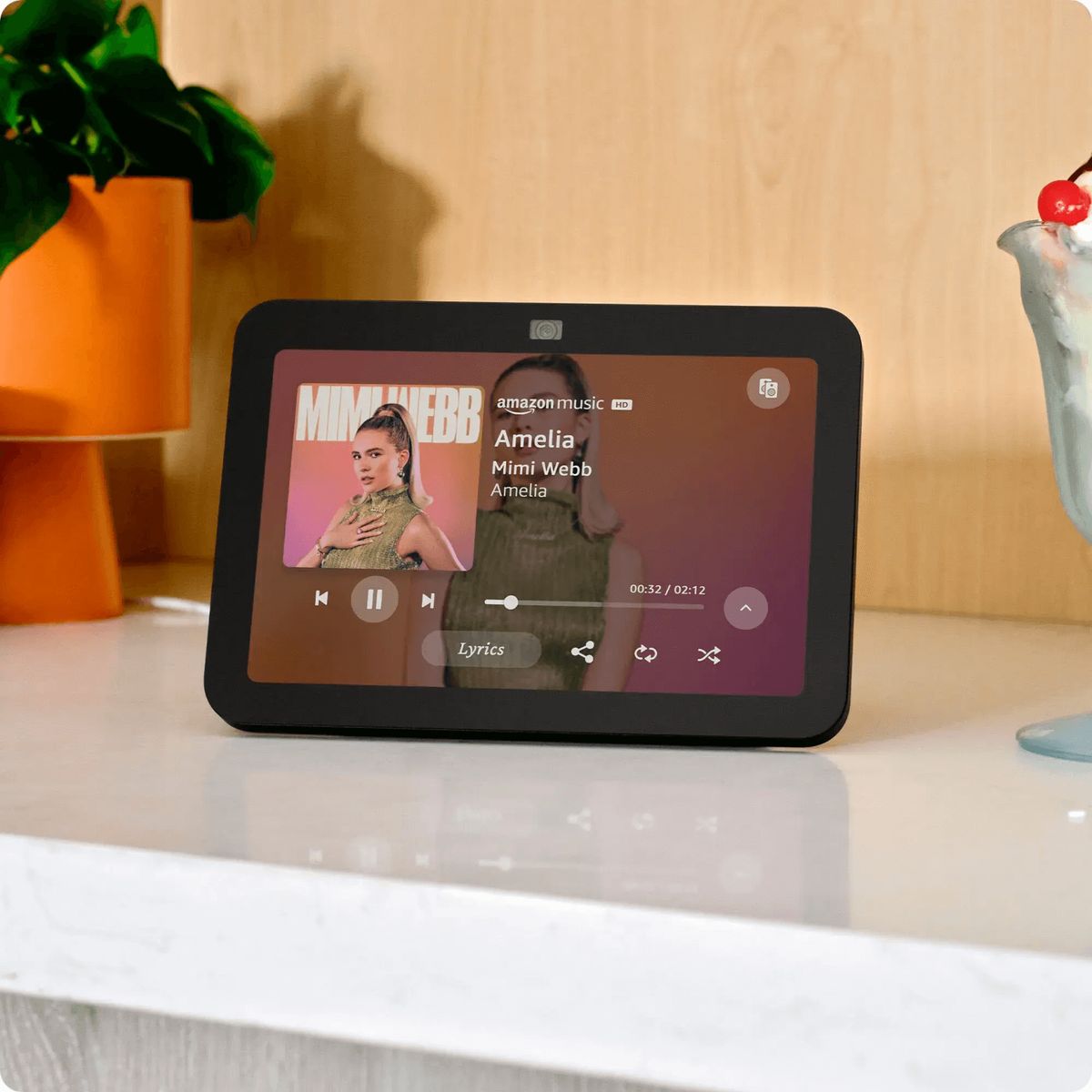 AMAZON - Amazon Echo Show 8 Tercera 3rd Última Generación Negro