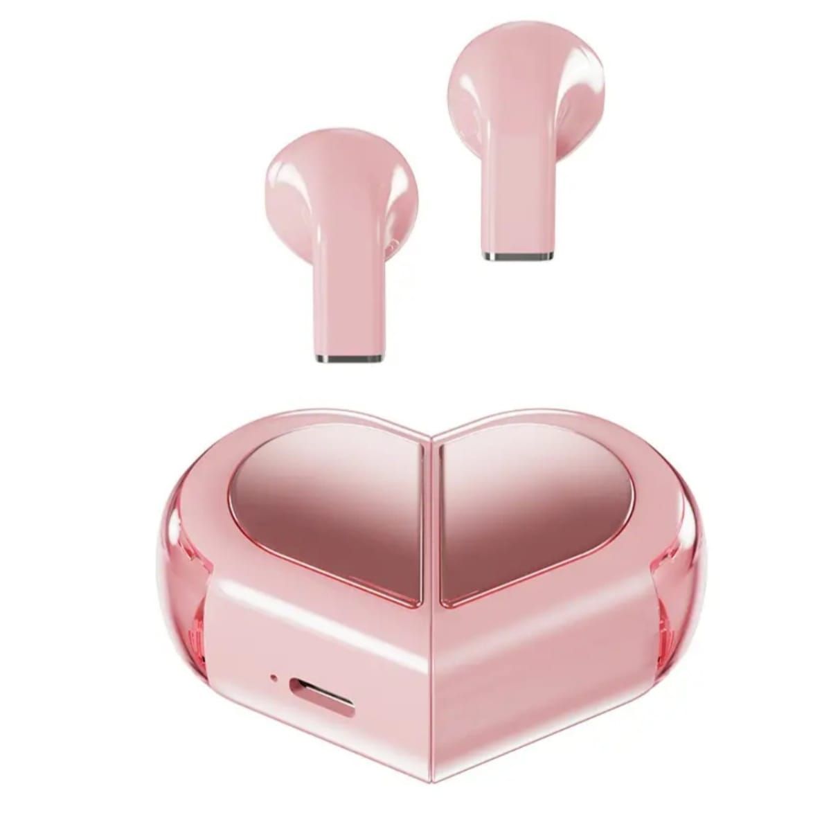 GENERICO - audífonos inalámbricos k520 corazón giratorio BT53