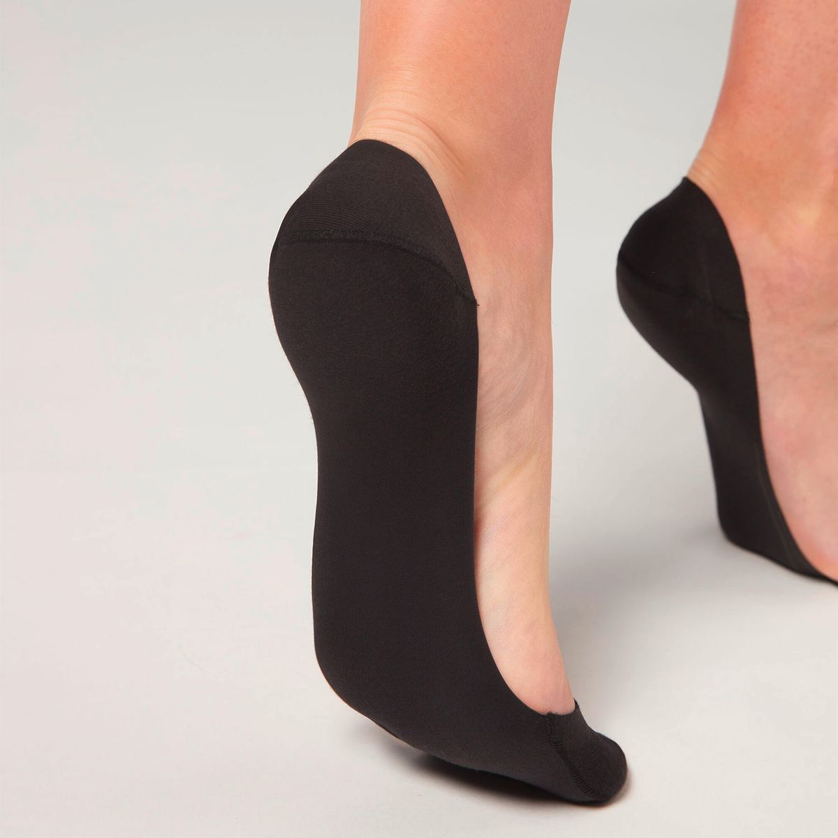 CALZEDONIA - Calcetines Invisibles con Escote Lateral Mujer Calzedonia