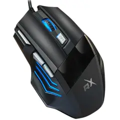 REPTILEX - Mouse Ergonomico RX-0047 RGB - 7 Botones - 2400 DPI