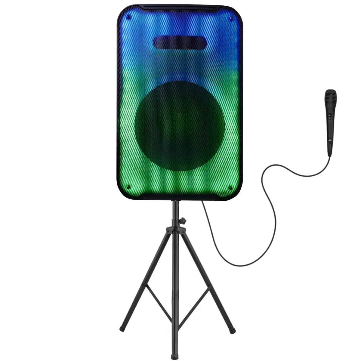 MLAB - Parlante Bluetooth Flaming Ambiglow 12 RGB Atril+ Mic 30W