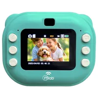 Cámara Instantánea Kinder Kids My LIL 8MPX B & N Verde