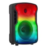 Parlante Bluetooth Flaming Flash Full RGB Llightning 20W RMS Negro