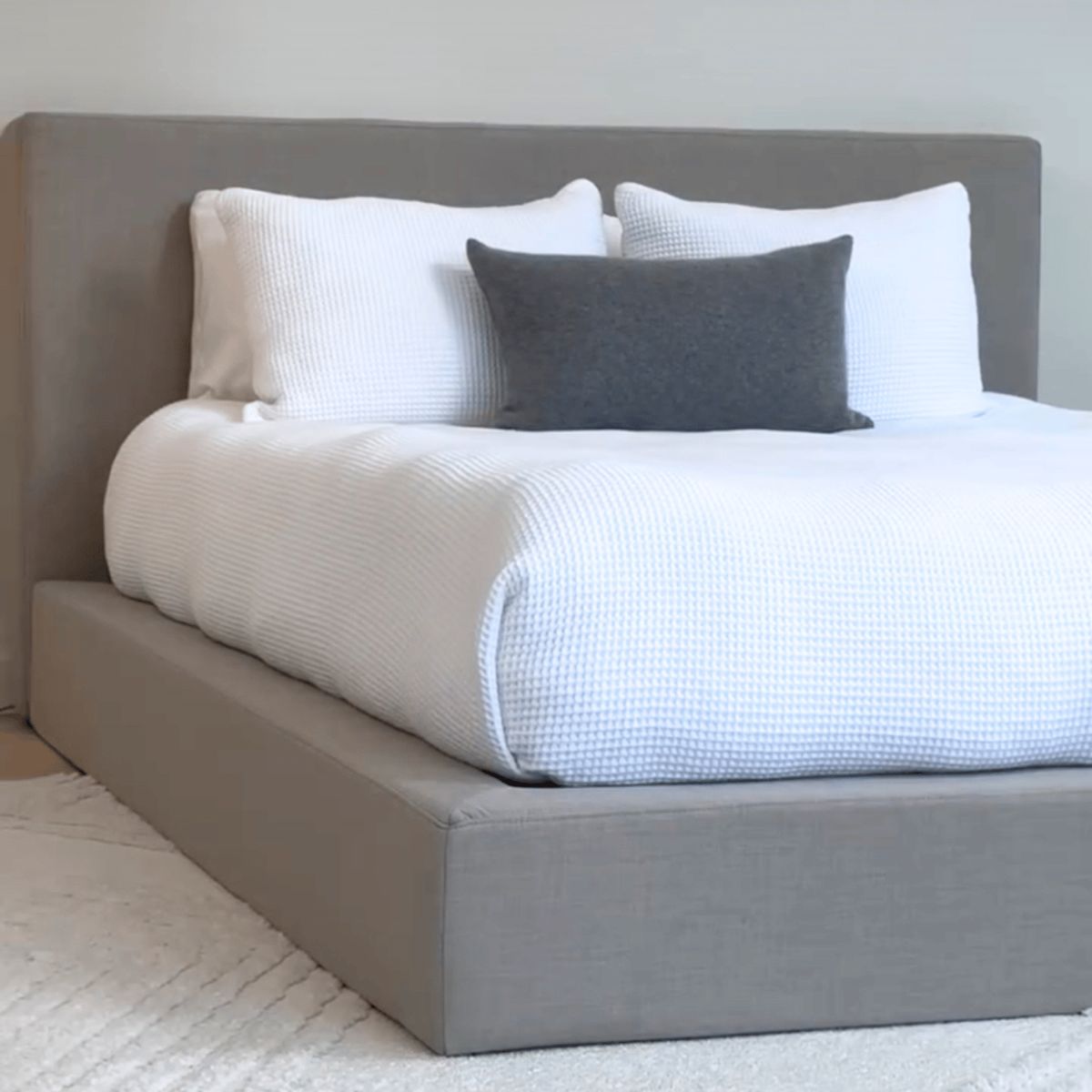 GENERICO - Base de Cama “Marshmallow”  Diseño Acolchado y Ultra Firme