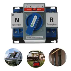 GENERICO - Switch Interruptor Transferencia Automatica 63a Ats 220v Mcb