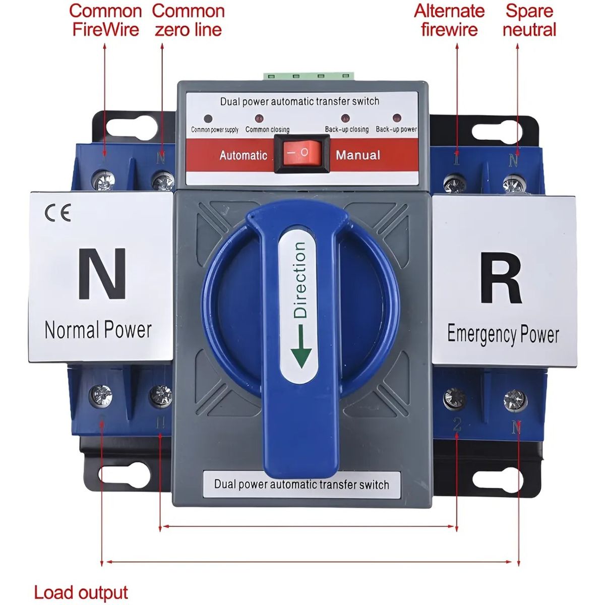GENERICO - Switch Interruptor Transferencia Automatica 63a Ats 220v Mcb