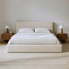 GENERICO - Base de Cama “Marshmallow” Diseño Acolchado y Ultra Firme