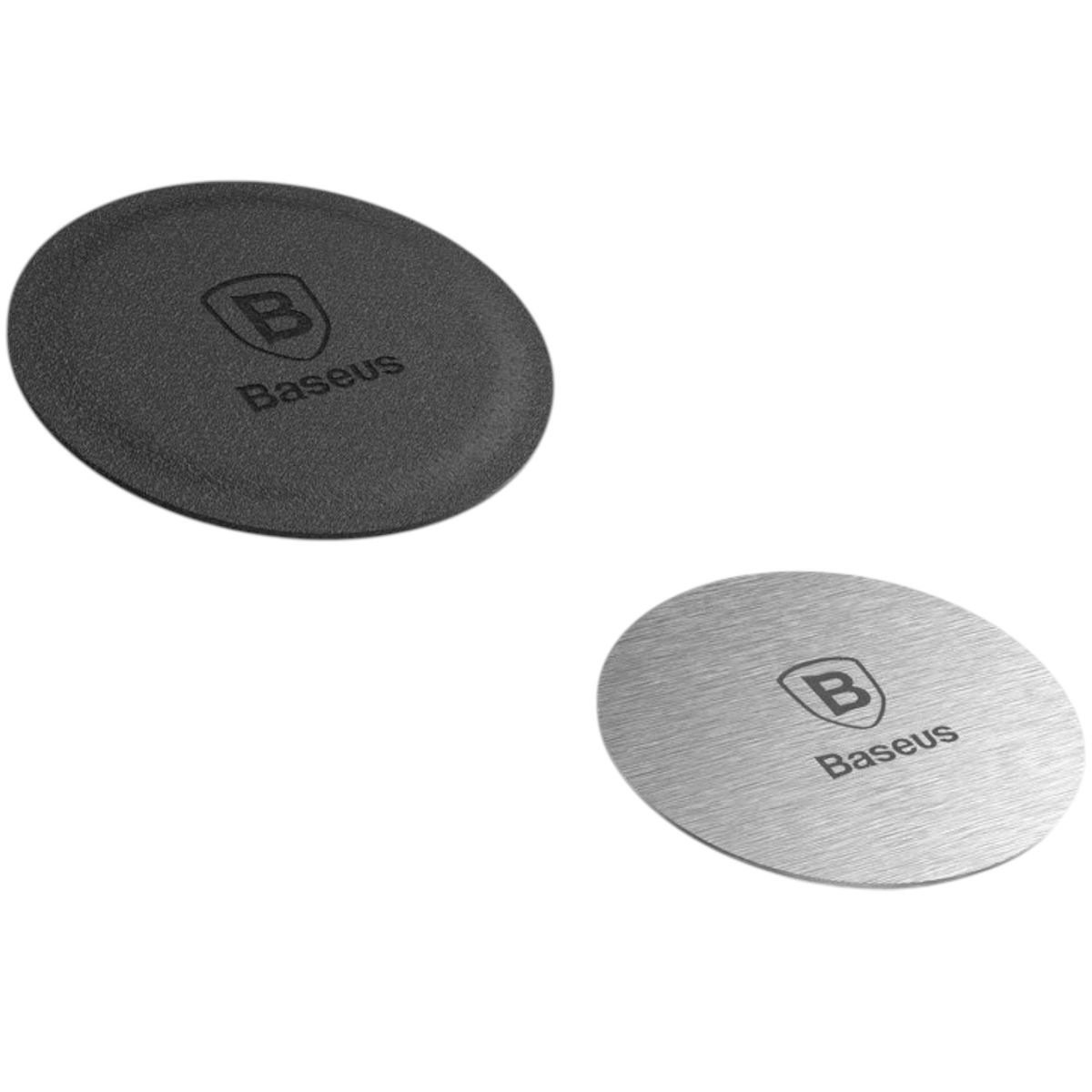 BASEUS - Pack de 2 Imanes Magnéticos para Smartphone con Adhesivo 3M