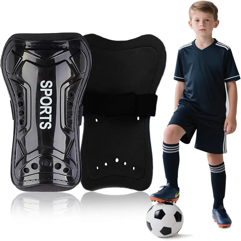 GENERICO - 1 Par Espinilleras De Fútbol Para Niños Para ​​Correr Fitness